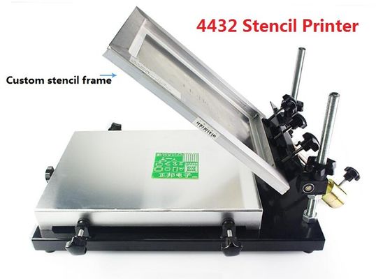 4432 320 * 440mm Printer Stensil Manual, Solder Paste Printer Lini Produksi SMT
