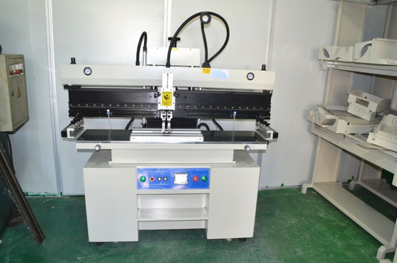 1.2 Meter SMT Semi Otomatis Solder Paste Printer Untuk lem Merah LED 320 * 1300mm