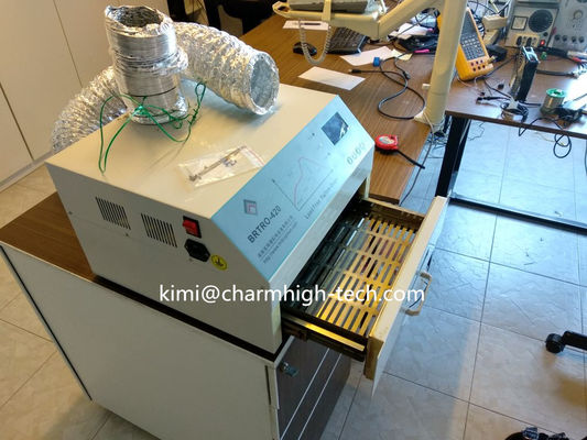 Hot Air + Infrared Mix Heating 2500w SMT Reflow Oven, Mesin Las Tipe Laci