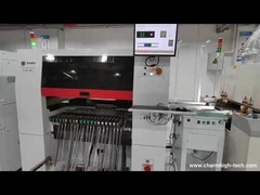 Full Automatic PCB Assembly Line 20000 - 28000cph 100 Feeders