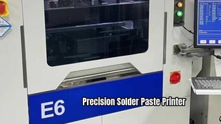 E6 Printer Stensil Otomatis untuk Pasta Solder