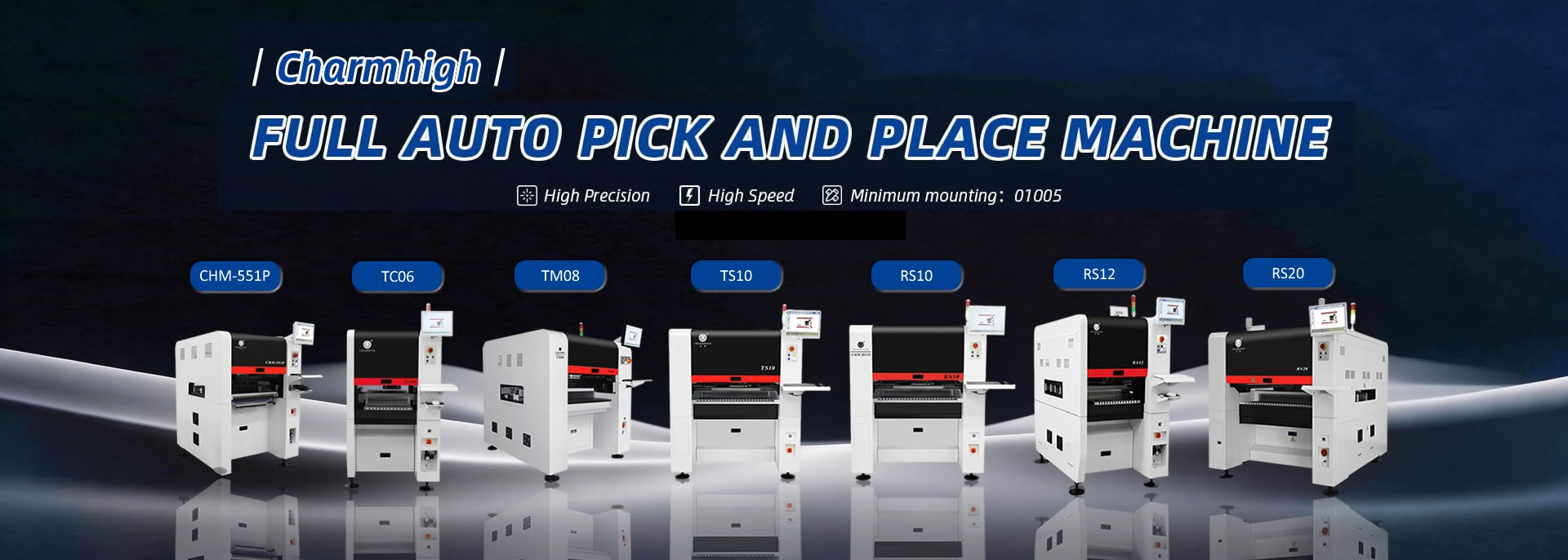 Kualitas TPS memilih dan menempatkan mesin pabrik