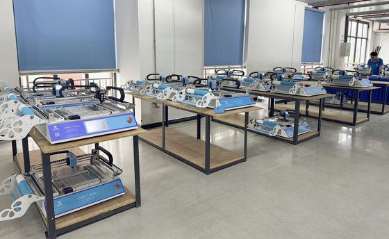 Charmhigh Desktop 2 Kepala SMT Pick And Place Machine Produksi Batch Kecil Prototyping Penelitian Pengajaran