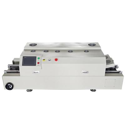 T981 Oven Reflow Rantai Meja Bebas Timbal 8-zona BGA Solder PCB Dua Sisi