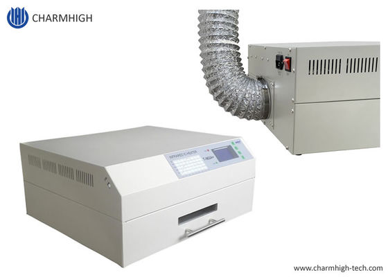 2300W T962A Plus Infrared IC Pemanas 450x370mm Reflow Oven