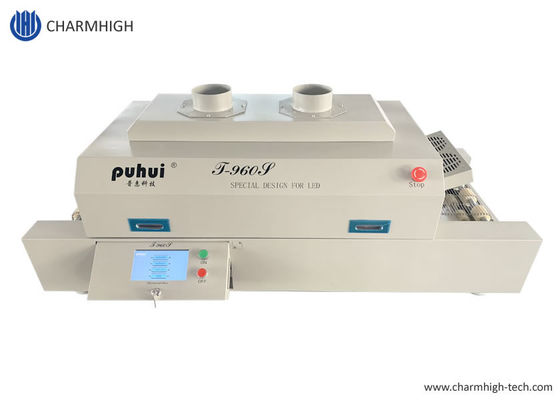 T960S SMT Reflow Oven 960*300mm Soldering Heater Layar sentuh 5 Zona Suhu