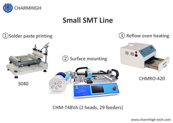 Peralatan Pilih dan Tempat SMT 2500w Reflow Oven Surface Mount Technology​