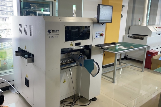 SMT Line Medium Dengan 3250 Screen Printer 6 Kepala SMT Pick And Place Machine 830 Reflow Oven