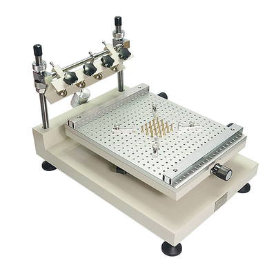 Printer Stensil Presisi Tinggi 3040 SMT Silk Printer Lini Produksi SMT Secara Manual