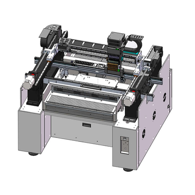 Charmhigh TM08 PCBA Mesin Manufaktur SMT Pick And Place Mesin 8 Kepala 80 Feeder