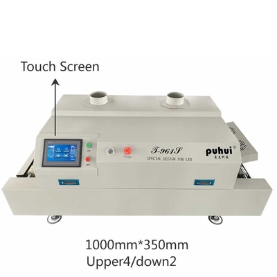 Total Panjang 3,5m Tinggi Precision SMT kecil Produksi Line 0201, BGA, 144 pin IC