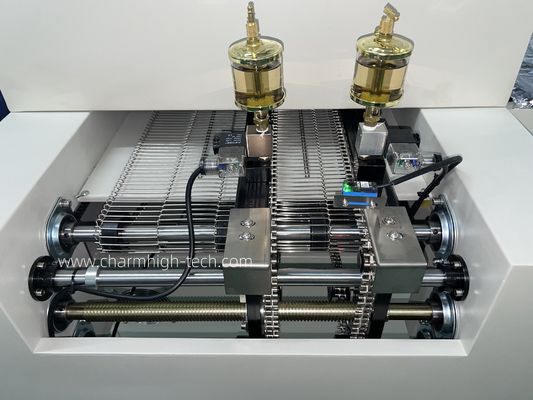 CHM-PC6635 Oven Reflow bebas timbal dengan Kontrol PC 6 Zona Suhu dan 2200 * 350mm Area Pemanasan untuk SMT Soldering