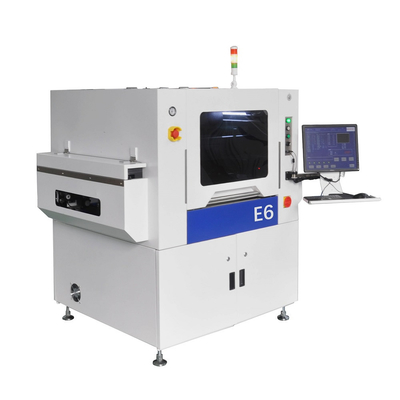 E6 Mesin Pencetak Serat Full-Automatic Vison SMT Solder Paste Printer 600x350mm