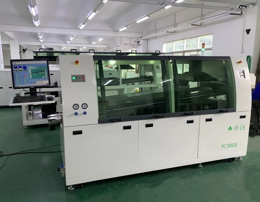 PC Control Mesin Soldering Gelombang Bebas Timah PC250DS, PC300DS, PC350DS Untuk Garis Produksi PCB DIP