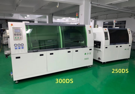 Mesin Soldering Gelombang Bebas Timah 250DS 300DS 350DS Untuk PCB DIP Line Produksi