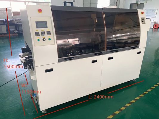 Charmhigh 250DS Mesin Soldering Gelombang Otomatis Bebas Timah untuk perakitan PCB