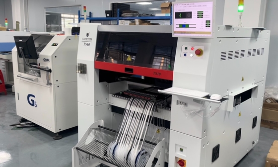 Mesin Pembuatan PCB TS10 Mesin Produksi Elektronik Kecepatan Tinggi PCB Membuat SMD SMT Pick and Place Machine