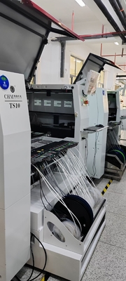 Mesin Pembuatan PCB TS10 Mesin Produksi Elektronik Kecepatan Tinggi PCB Membuat SMD SMT Pick and Place Machine