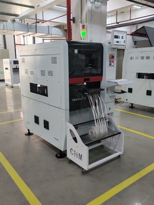 Desain sempit baru TC06 Modul presisi tinggi SMT Pick and Place Machine 6 Kepala Dukungan 01005