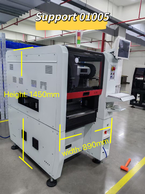 Kompak Industri SMD Pick and Place Machine TC06 Chip Mounter untuk PCB Assembly Line