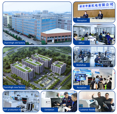 Charmhigh 2025 Semua Model 10 Jenis SMT Pick and Place Machine 2,4,6,8,10,20 Kepala PCBA Manufaktur