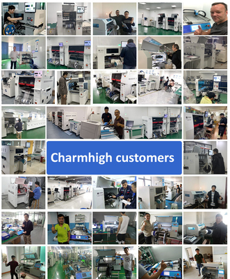Charmhigh 2025 Semua Model 10 Jenis SMT Pick and Place Machine 2,4,6,8,10,20 Kepala PCBA Manufaktur