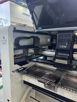Dual Linear Motor Drive Charmhigh RS10 Suspensi Magnetik SMT Pick and Place Machine