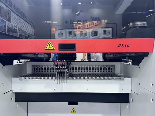 Dual Linear Motor Drive Charmhigh RS10 Suspensi Magnetik SMT Pick and Place Machine