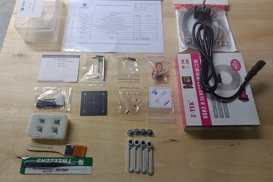 CHMT36VA SMD Pick And Place Machine, Table Top Penempatan Peralatan Getaran Feeder