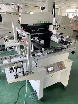 1.2 Meter SMT Semi Automatic Solder Paste Printer Untuk LED, Lem Merah