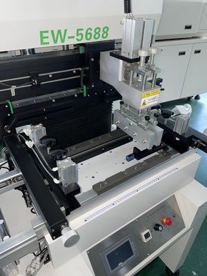 1.2 Meter SMT Semi Automatic Solder Paste Printer Untuk LED, Lem Merah