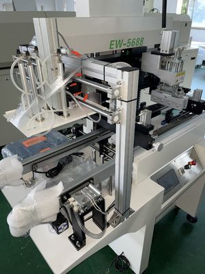 1.2 Meter SMT Semi Automatic Solder Paste Printer Untuk LED, Lem Merah