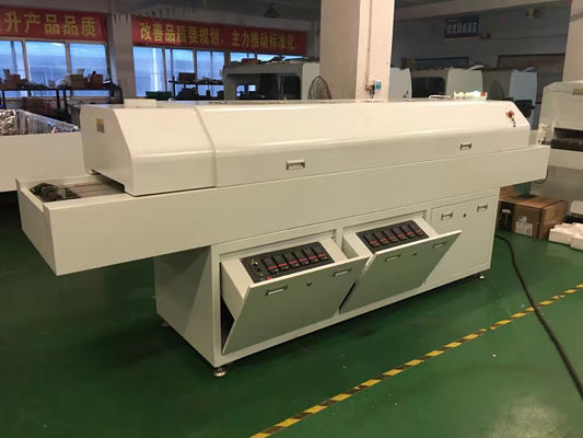 635 Oven Reflow 6 Suhu. Zona (atas6+bawah6) Mesin Solder Reflow SMT 2200*350mm
