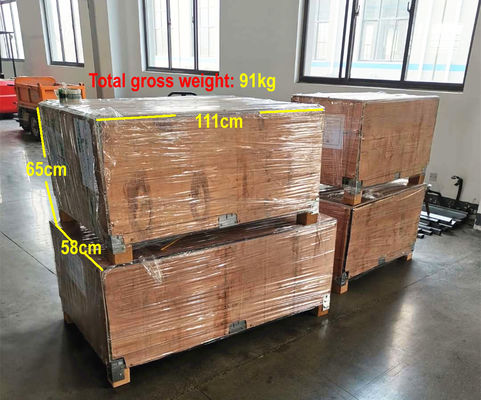 T961 Desktop Reflow Oven dengan conveyor 730 * 230mm 6 zona suhu Mesin Solder 3.5KW