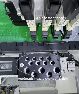 High Precision Small SMT Line dengan 3040 Printer CHM-551 Mounter T961 Oven