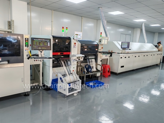 6 Kepala SMT Pick and Place Machine CHM-750 Auto Nozzle Change 0201 Perfect