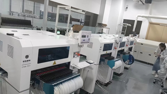CHM-551 Otomatis penuh 4 kepala SMT Pick and Place Machine 0201, Perubahan Nozzle Otomatis