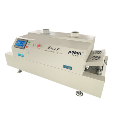 T961S Layar Sentuh Reflow Oven 1000 * 350mm Solder Oven Puhui T-961S, 6 Zona Suhu