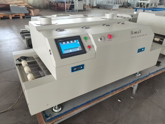 T961S Layar Sentuh Reflow Oven 1000 * 350mm Solder Oven Puhui T-961S, 6 Zona Suhu