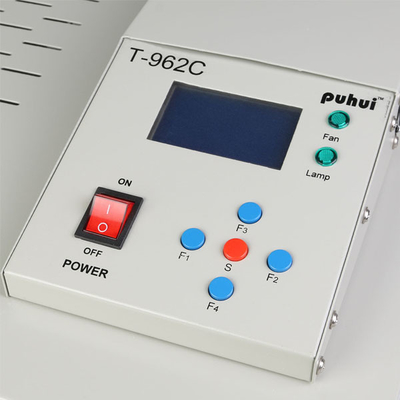 Area Soldering Besar T962C SMT Reflow Oven Infrared IC Heater 2500w, Mesin Soldering Reflow LED