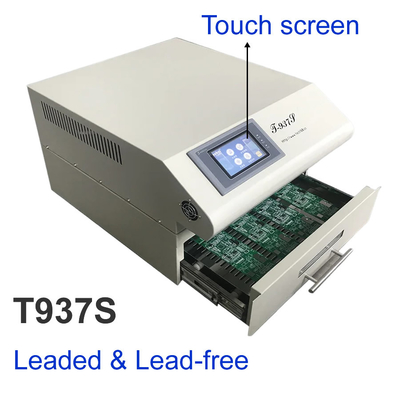 PCB bebas timbal T937S Oven reflow SMT SMD BGA reflow mesin pemateran Infrared IC Pemanas