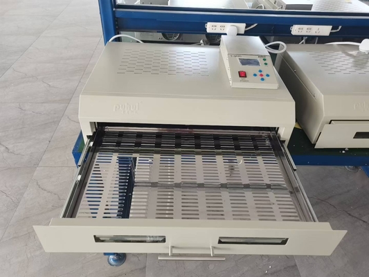 Area Soldering Besar T962C SMT Reflow Oven Infrared IC Heater 2500w, Mesin Soldering Reflow LED