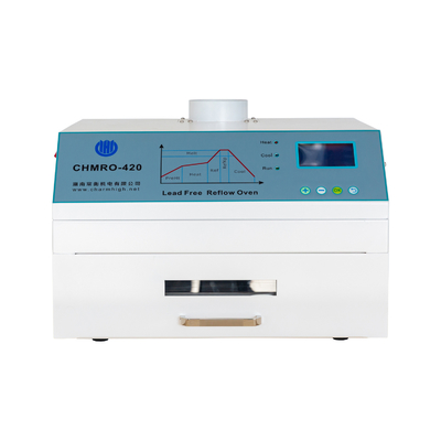 Udara panas + Inframerah 2500w Reflow bebas timah Stasiun Pemanas CHMRO-420 SMD