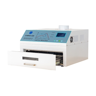 Hot Air + Infrared Mix Heating 2500w SMT Reflow Oven, Mesin Las Tipe Laci