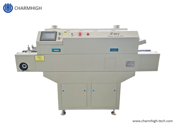 T981 Oven Reflow Rantai Kecil untuk Lini SMT Kecil Solder BGA Inframerah & Udara Panas