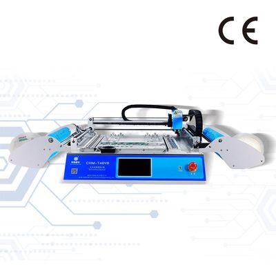 CHMT48VB Benchtop SMT Pick and Place Machine 58 Feeder 2 Kamera Visi