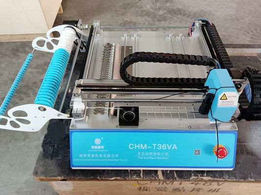 CHMT36VA SMT Pick and Place Machine 2 Kepala 29 Feeder Kontrol PC