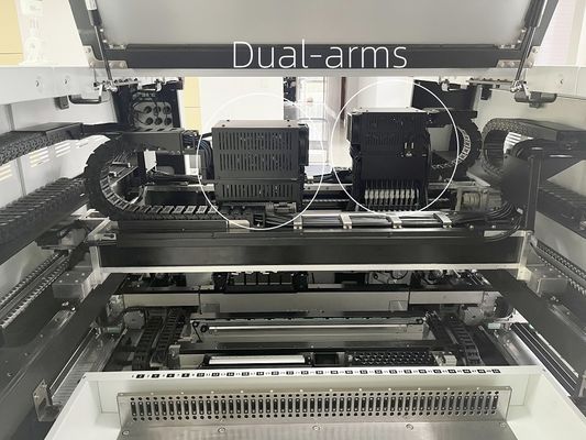 Mesin Pick and Place SMT 20-kepala TS20 Jalur Ganda Pemasang Kecepatan Tinggi