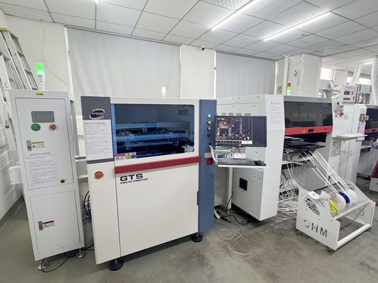 Lini Produksi SMT Skala Besar 10-Kepala Pick and Place untuk Perakitan PCB di Industri Elektronik