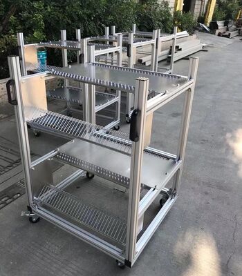 Keranjang penyimpanan Feeder Aluminium untuk Panasonic CM402/602/NPM SMT Pick and Place Machines